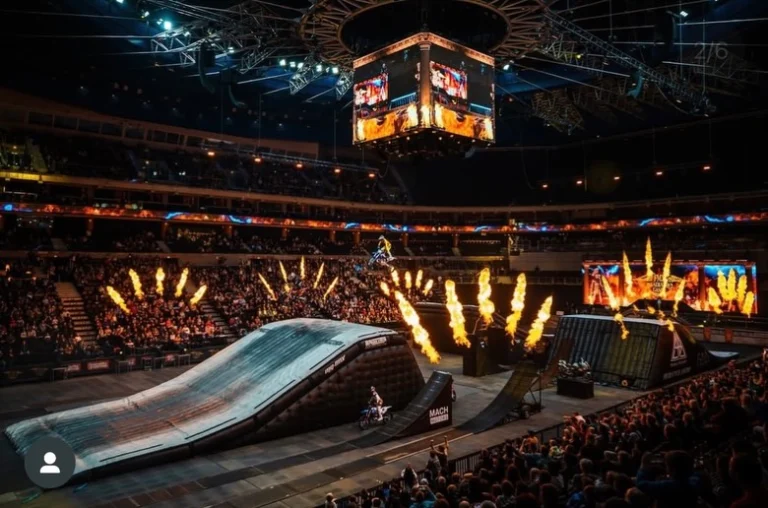 Instagram post from fmxgladiatorgames. This post is in position 2.