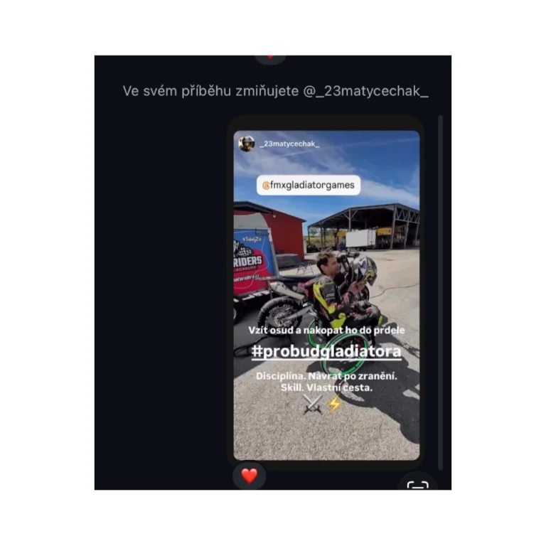 Instagram post from fmxgladiatorgames. This post is in position 2.